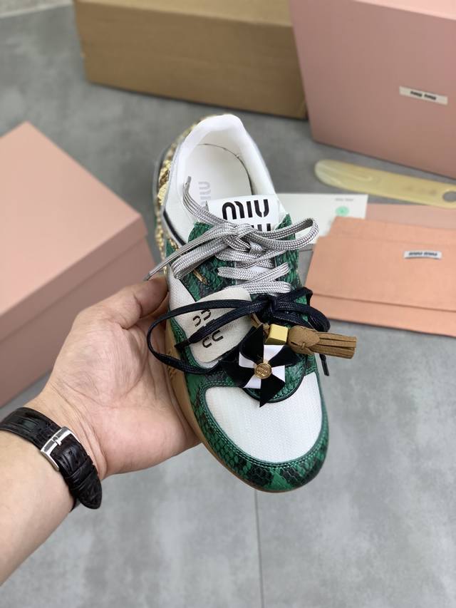 Factory Price P Actual Price Miu Miu 2025 Vs Spring/Summer New Casual Shoe Serie