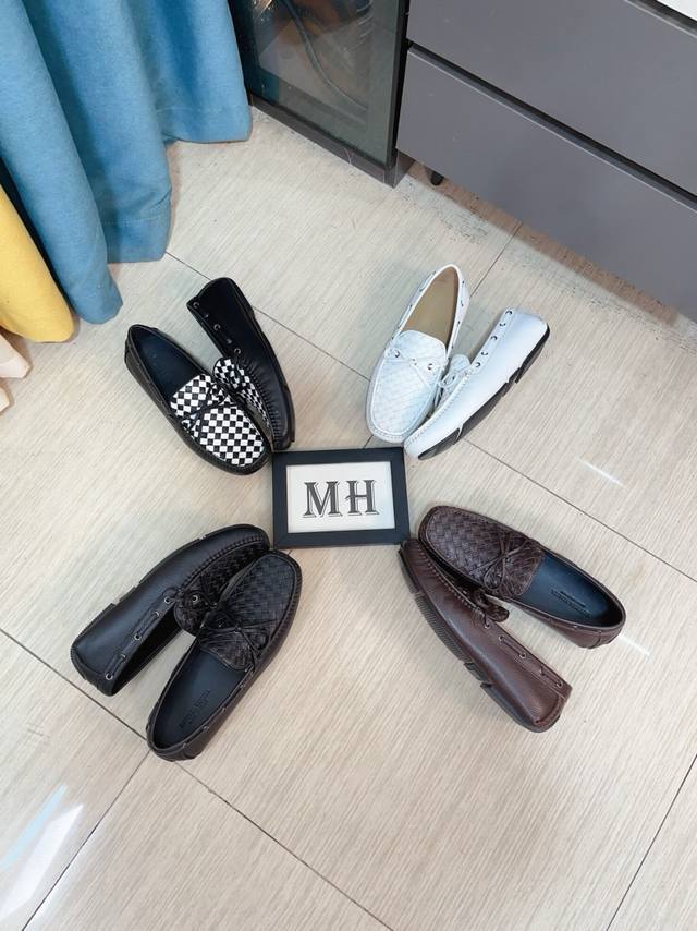 Factory Price P Ultra-Comfortable Soft-Soled Bv Woven Bean-Shaped Shoes. Fashion