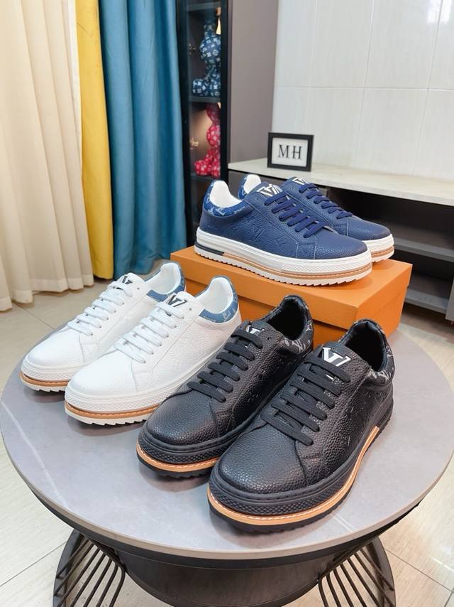 Factory Price P Lv Men's Shoes High-End Brand: Official Website 1:1 Latest Maste