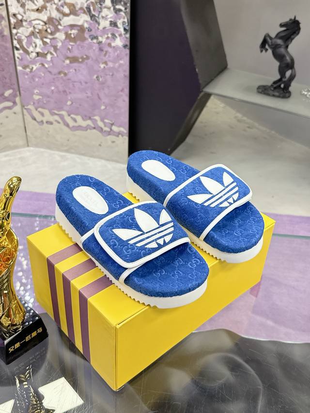 Actual Price: Adidas X Gucci Collaboration Series Women's Gg Waterproof Platform