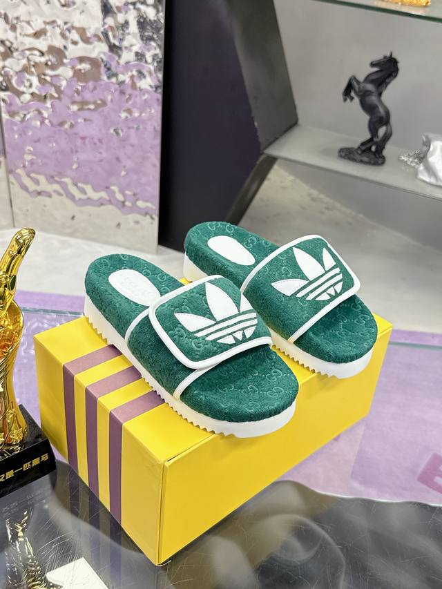 Actual Price: Adidas X Gucci Collaboration Series Women's Gg Waterproof Platform