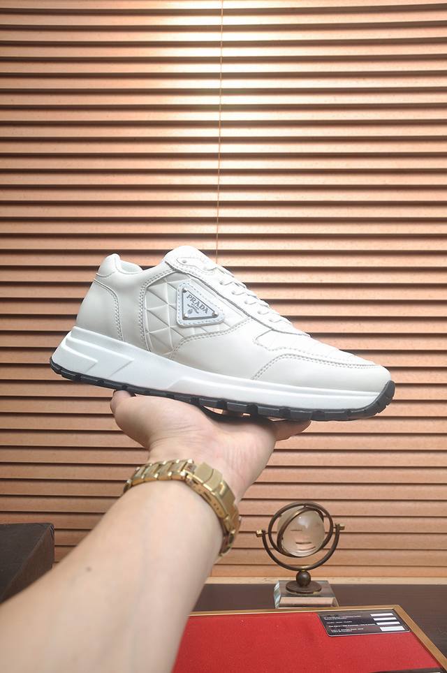 Factory Price P Prada Latest Genuine Leather Casual Shoes, Officially Launched O
