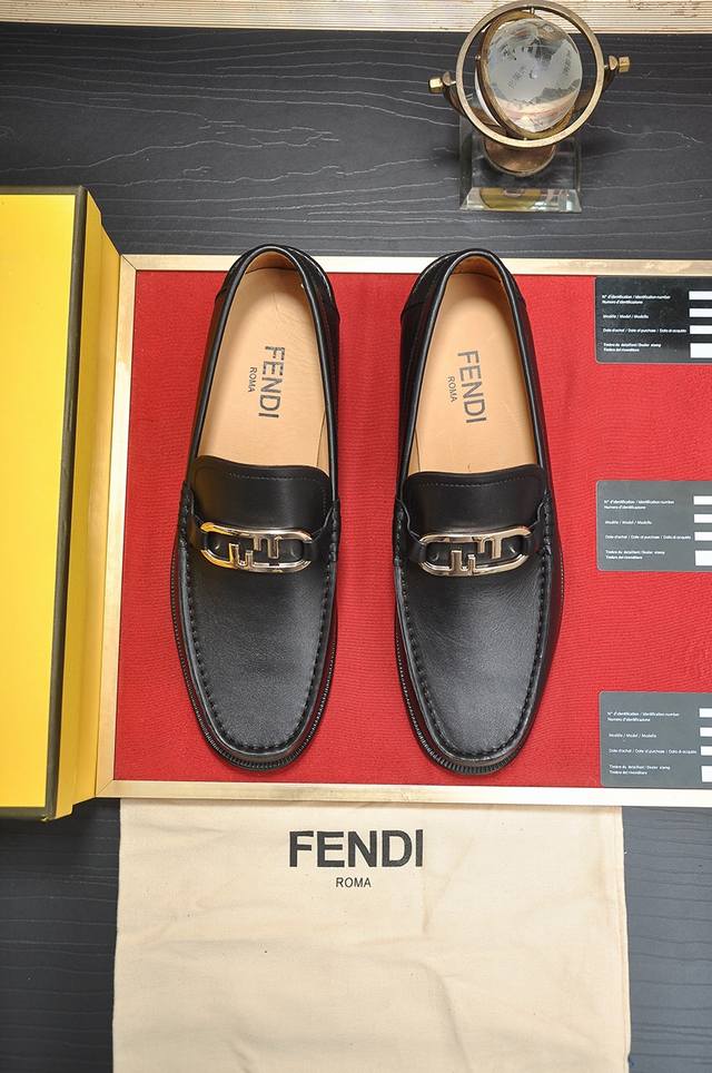 Factory Price P Fendi Latest High-End Men's Shoes From Hong Kong Boutique! Authe