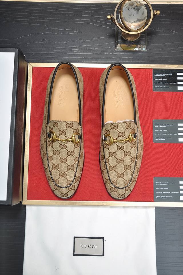 Factory Price P Italian Luxury Men's Shoe Giant Gucci, Genuine Leather Lining, N