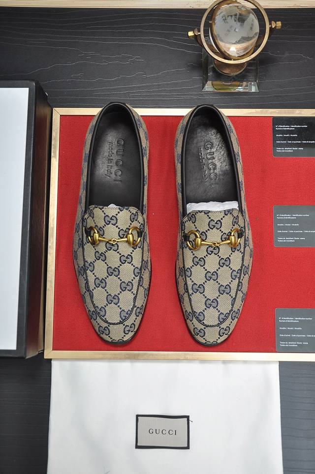 Factory Price P Italian Luxury Men's Shoe Giant Gucci, Genuine Leather Lining, N