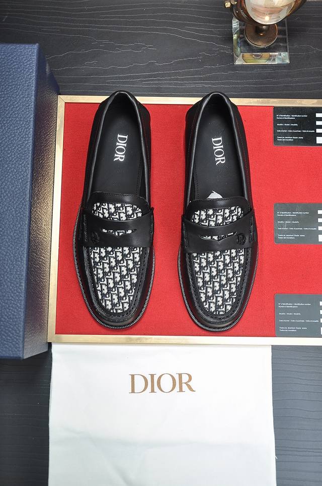 Factory Price P Dior Water-Dyed Calf Leather Lining, Dior Original 1:1 High-Qual