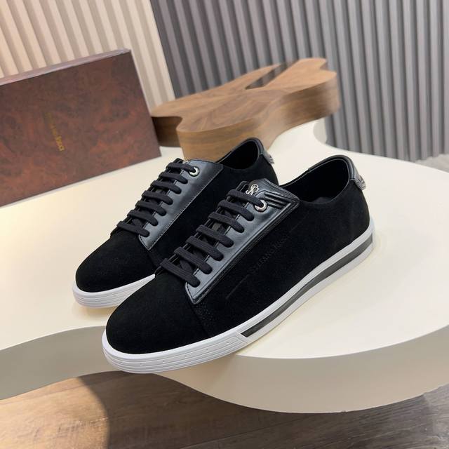 Stefano Ricci, A High-End Luxury Brand, Men's Casual Sneakers, Made From Genuine