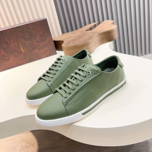 Stefano Ricci, A High-End Luxury Brand, Men's Casual Sneakers, Made From Genuine