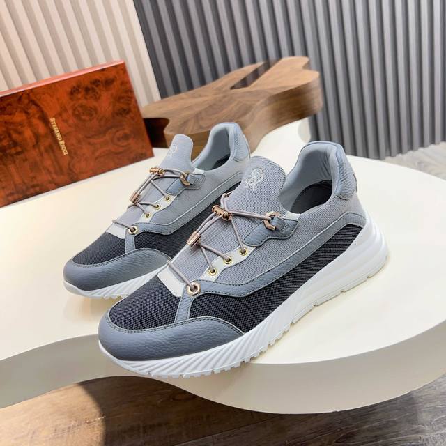 New Arrival! Authentic Quality Stefano Ricci Men's Sports Shoes, Crafted From Im