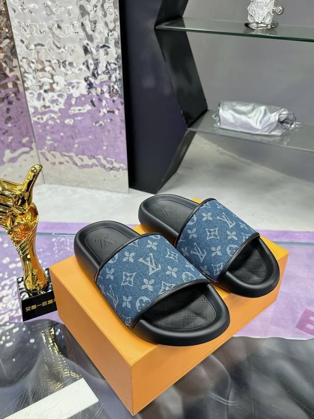 Factory P Price: Lv Slipper Series, Top-Tier Resale, Lv Men's Spring/Summer Slip
