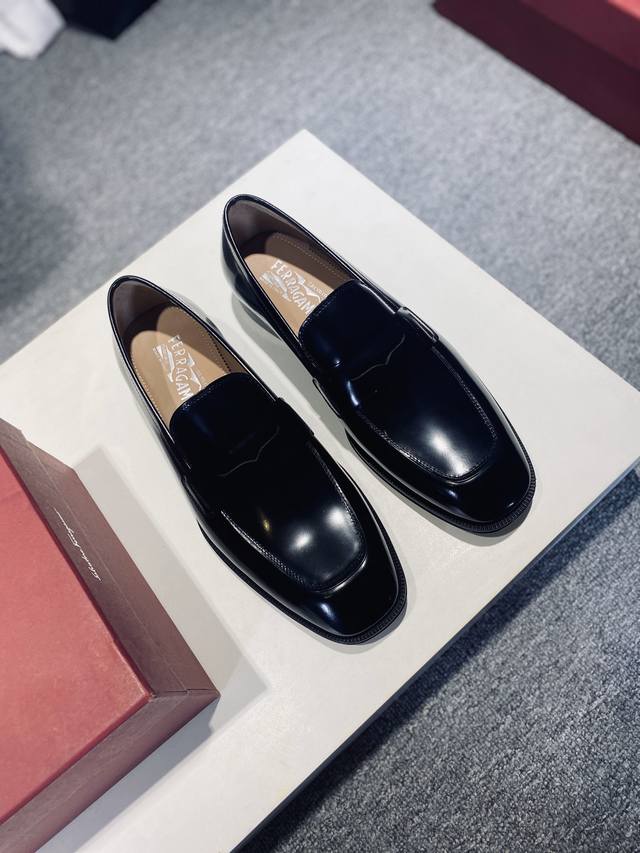 Fs Ferragamo Craftsmanship Goodyear Hand-Cold-Glued Construction, Italian Import