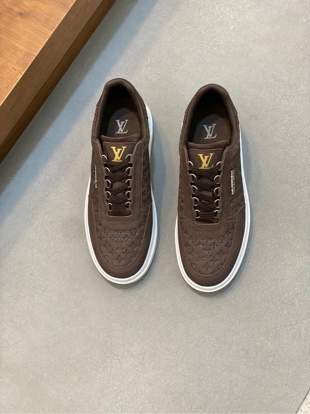 Louis Vuitton - Premium Quality - Original Design - Upper: Embossed Calf Leather
