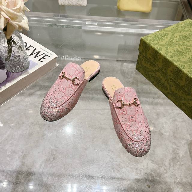 1803-1 Pink G Diamond 35-41 As An Outstanding Representative Of Gucci's Design H