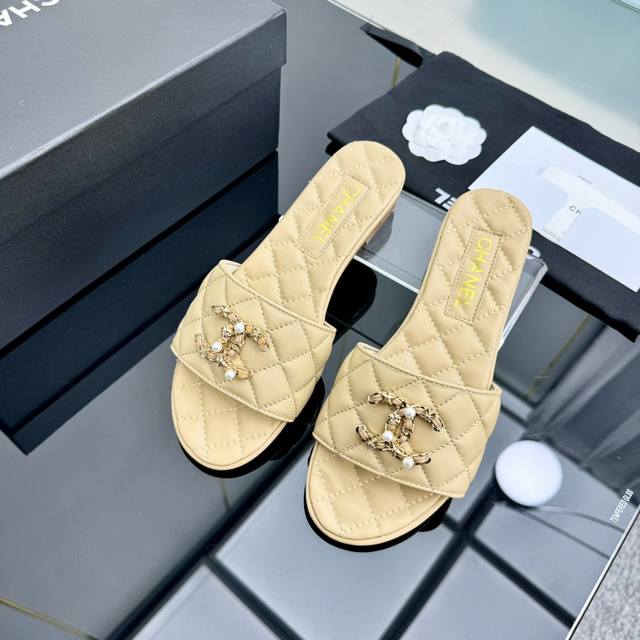Top-Tier Version Chanel Chanel 24P Runway-Inspired Sandals, Summer Sandals. Supe