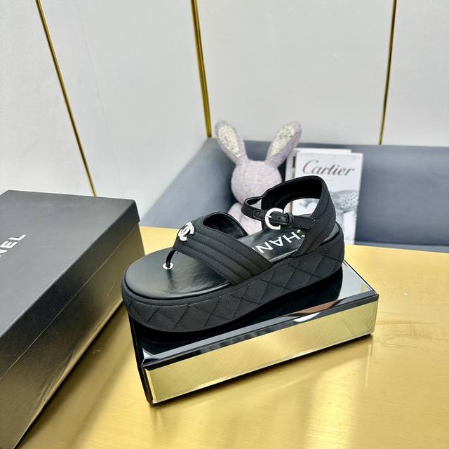 Factory Price Pp Chanel 25S Chanel Spring/Summer New Arrival Thick-Soled Casual