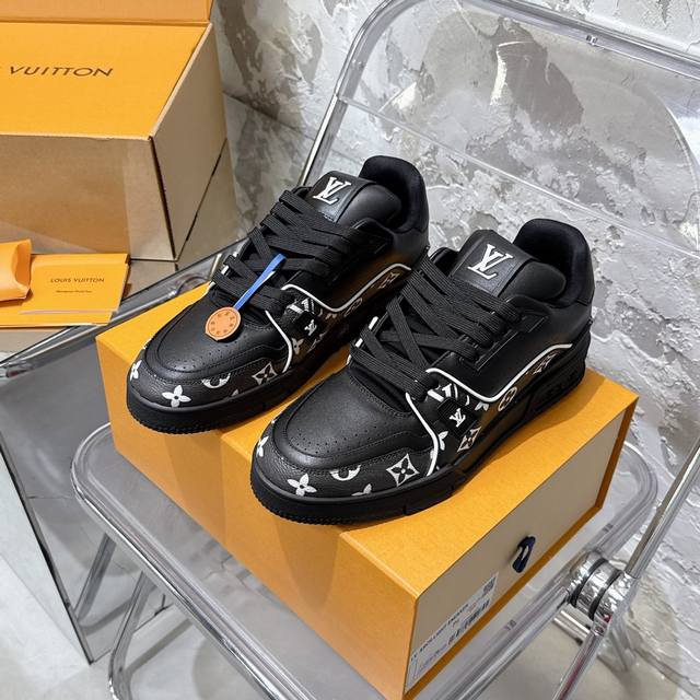 Men's Size# Top-Tier Purchasing Version Lv Trainer Couple's Limited Edition Casu