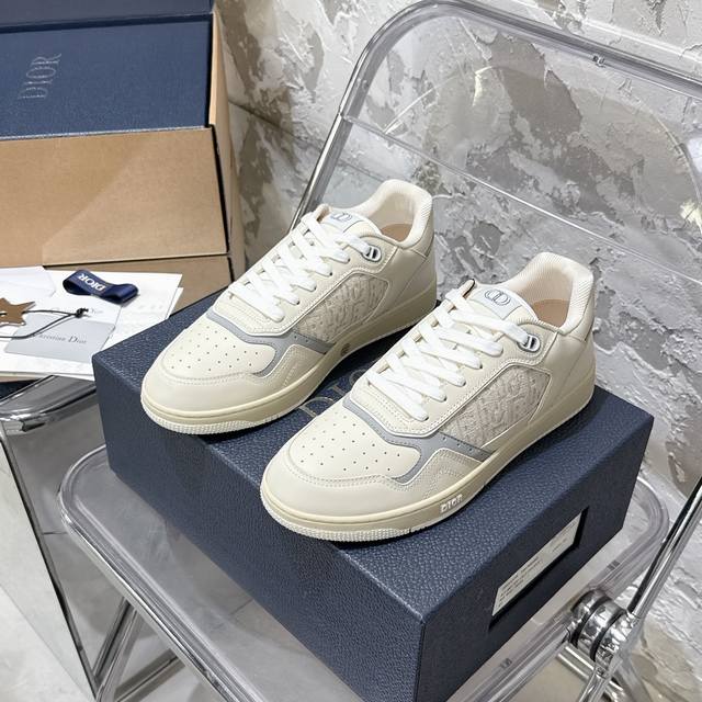 Couple's Size # Top-Tier Version Of The Classic B27 Series Dior Casual Sneakers.