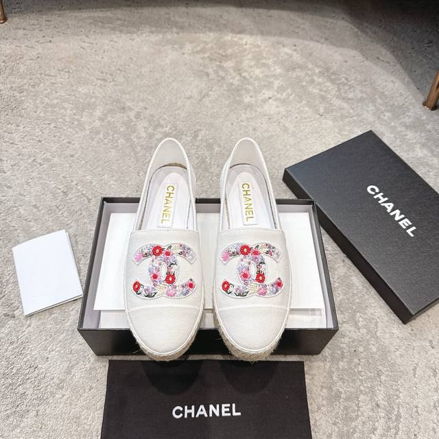 Chanel Fisherman Shoes - Timeless Classic Series. Perfect Blend Of Fabric And Le