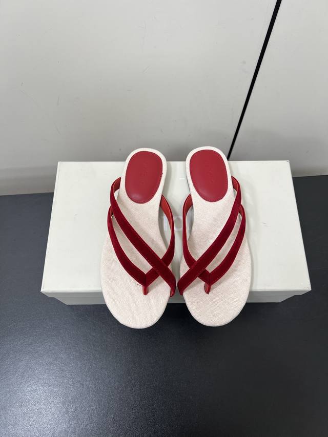 Unfolio 25Ss Spring/Summer New Arrival Minimalist Flat Thong Sandals Every Munda