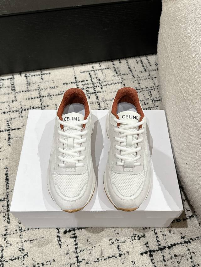 Top-Tier Version Celine 25 Latest Runner Cr-03 Series Lace-Up Sports Casual Shoe