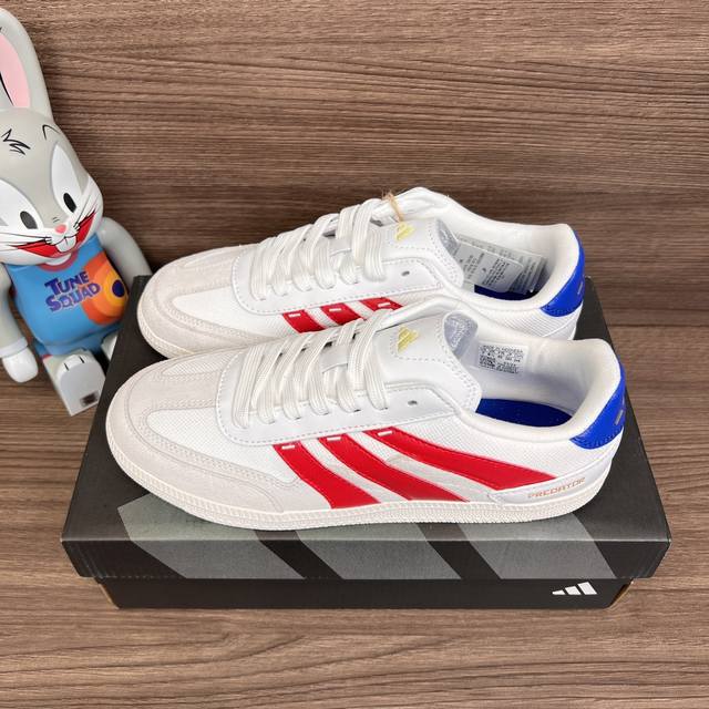 Adidas Predator 24 League Low Freestyle Round Toe Comfortable Slip-Resistant Dur