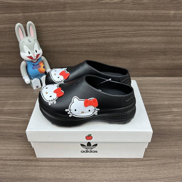 Top Version Hello Kitty X Adidas Originals Adifom Stan Smith Mule Classic Comfor