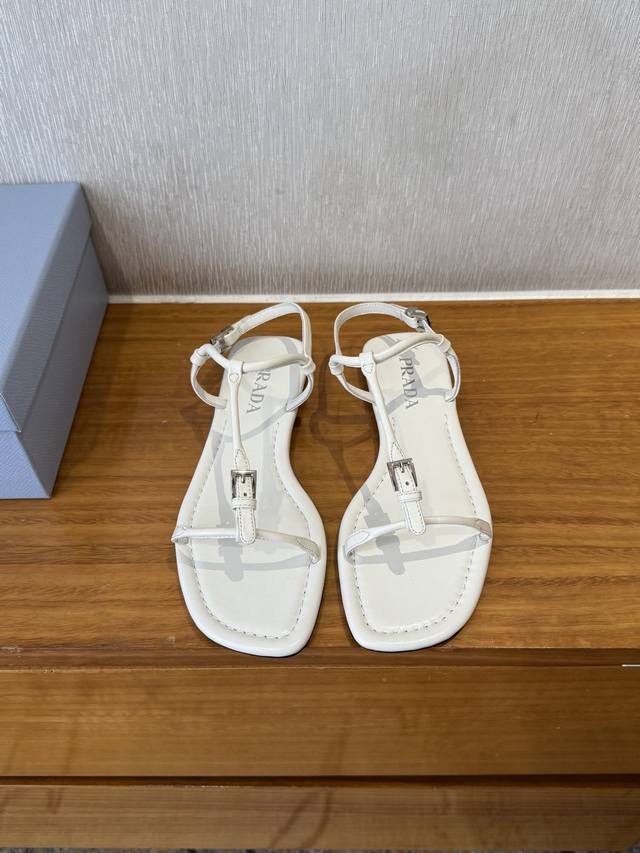 Top-Quality Prada As25 New Arrival~ Prada's Spring/Summer New Arrival Toe-Post S