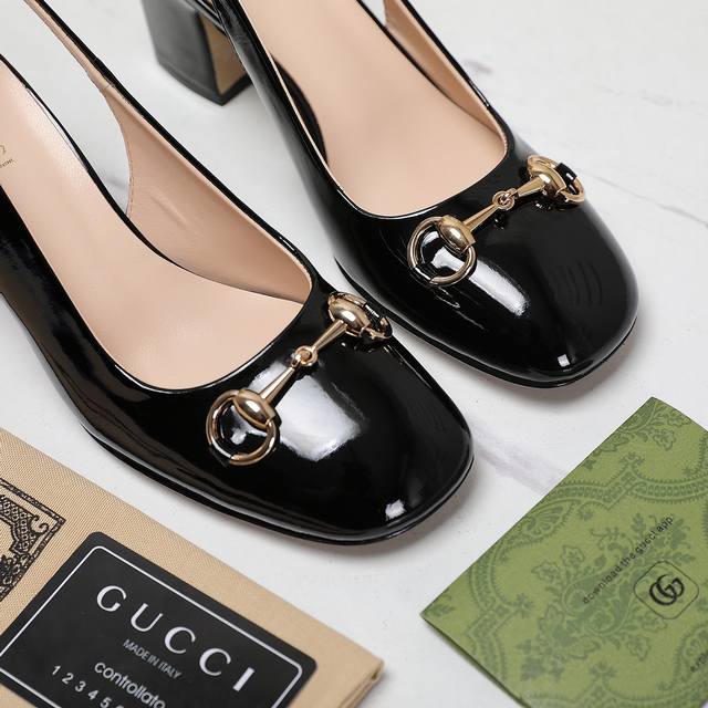 Exclusive New Arrival ~ Highest Version Gucci Spring New Arrival Open-Back Sanda