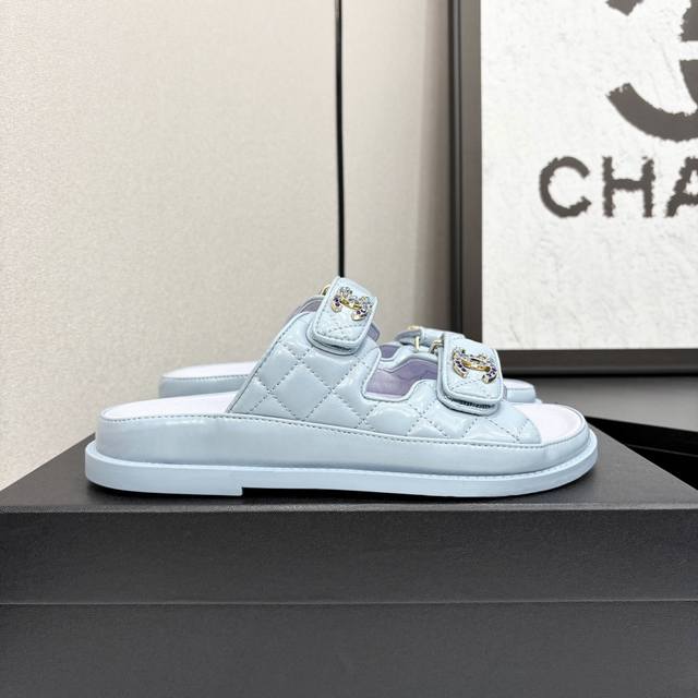 2025 Spring/Summer Latest Fabric, Flagship Store Featured Magic Tape Sandals New