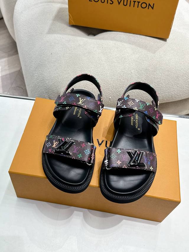 P Sandals 290 Louis Vuitton Summer New Arrival Sandals Now Available, 1:1 High-E