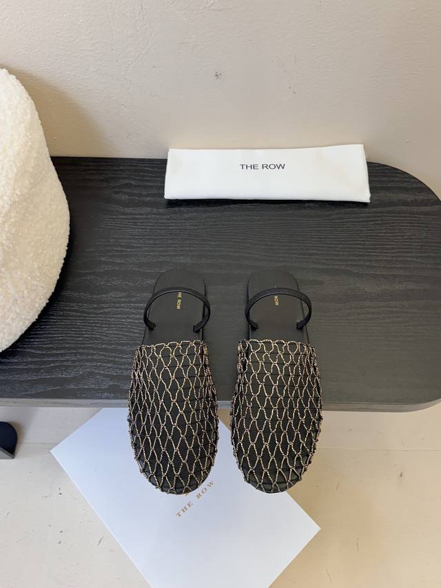 Top-Tier Version The Row Spring/Summer Must-Have Item. Lace-Up Sandals With An I