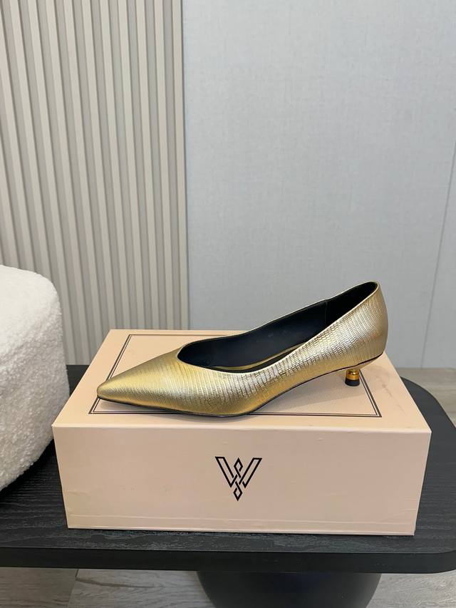 Vanda Novak Exclusive, Developed Over 3 Months, Unique Wine Glass-Shaped Heel De