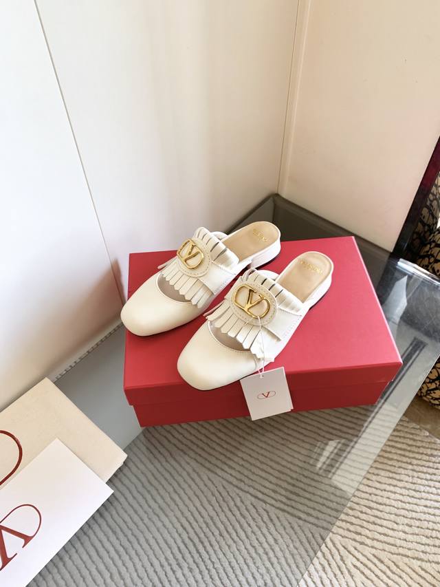 Single Shoes, Slippers, Premium Quality Va*Le*Tino Hua*Tian*Early Spring Runway