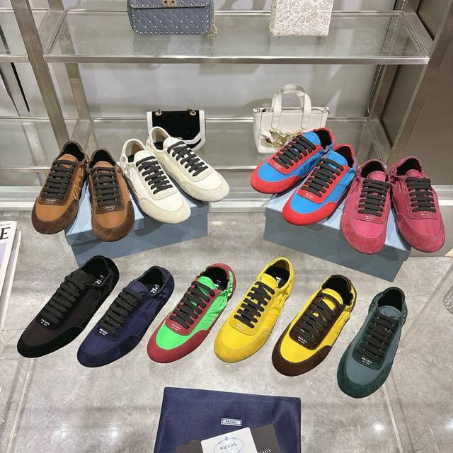 Flash Sale Price: Men's +10 Latest Prada, This Ultra-Lightweight Sneaker Is Craf