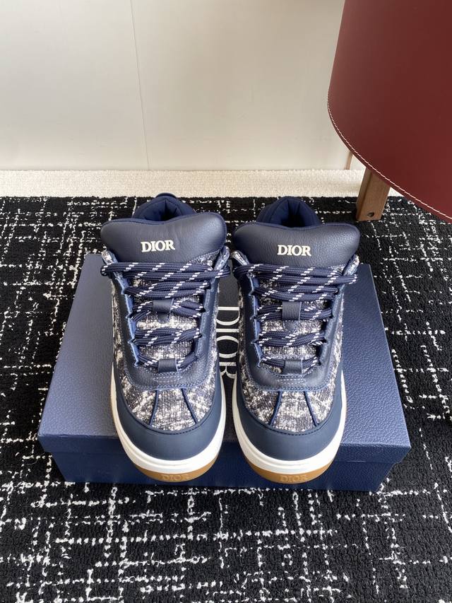 Premium-Grade Dior 25Ss New Color Bread-Style Sneakers. Dior Sports Running Shoe