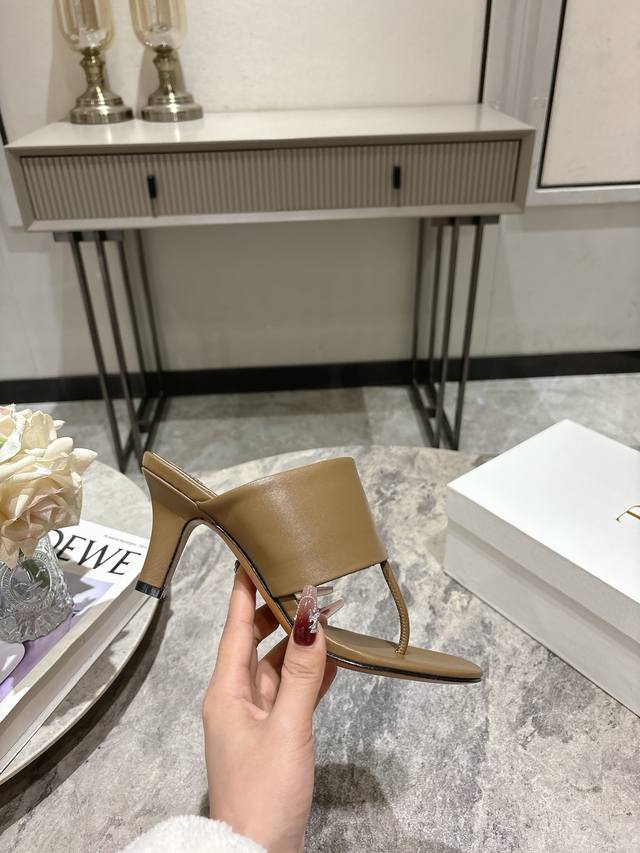 Therow Mid-Heel Flip-Flops. These Sandals Will Amaze You The Moment You Slip The