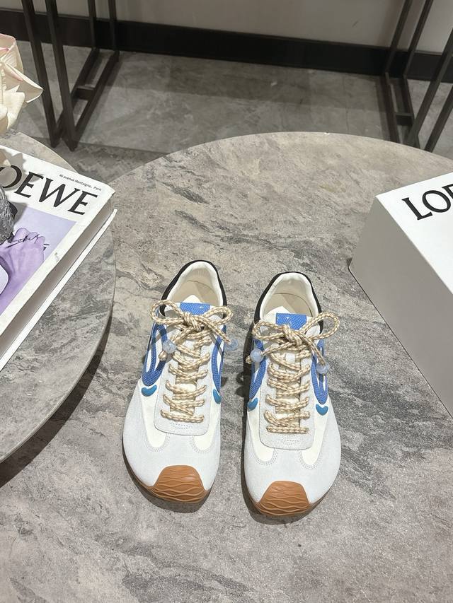 Loewe Pop Halo Collaboration 25Ss New Paris Fashion Ballet Sneakers, Agass Shoes