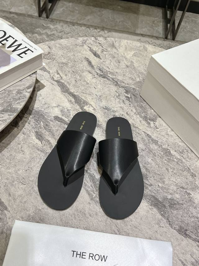 The Row Latest Toe-Post Sandals, A Young American Brand. No Need To Say More One