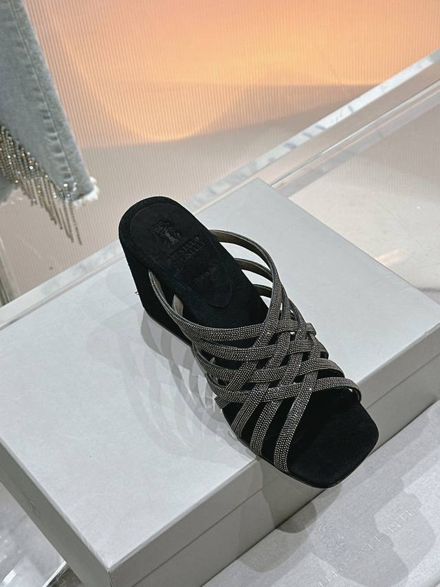 Top-Tier Version, Latest Classic Women's Pure Copper Bead Chain Fashion Shoe Ser