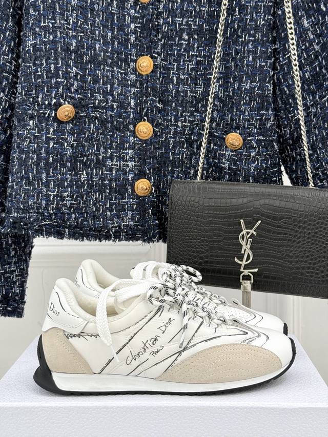 Sketch New Arrival Runway Couple Shoes Top-Quality 3D-Printed Graffiti Sketch Tr