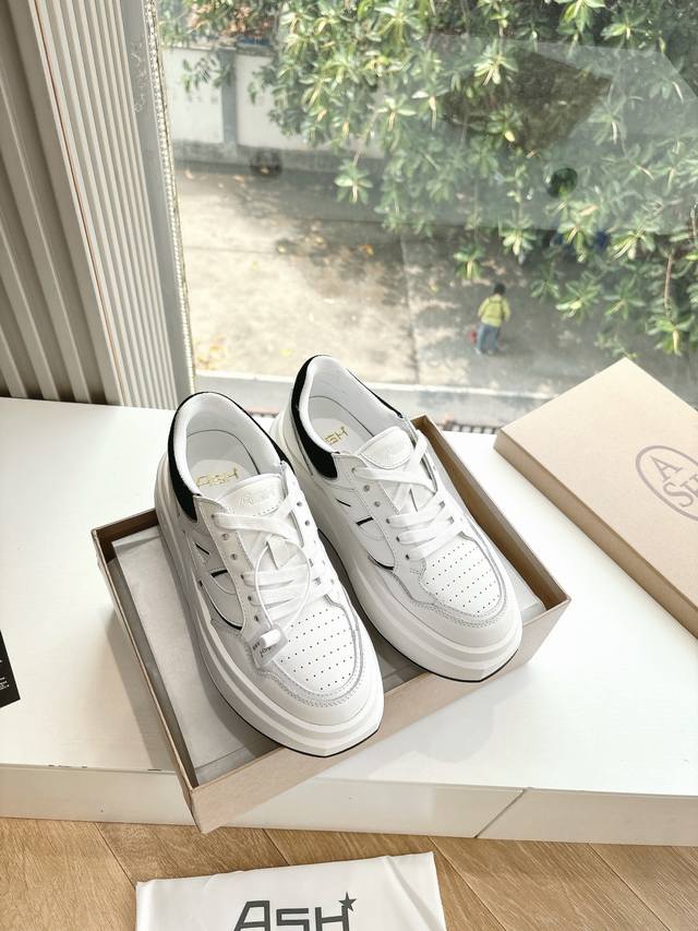 G095 Premium Grade Ash Women's Retro Casual Shoes New Casual Shoes Thick-Soled S