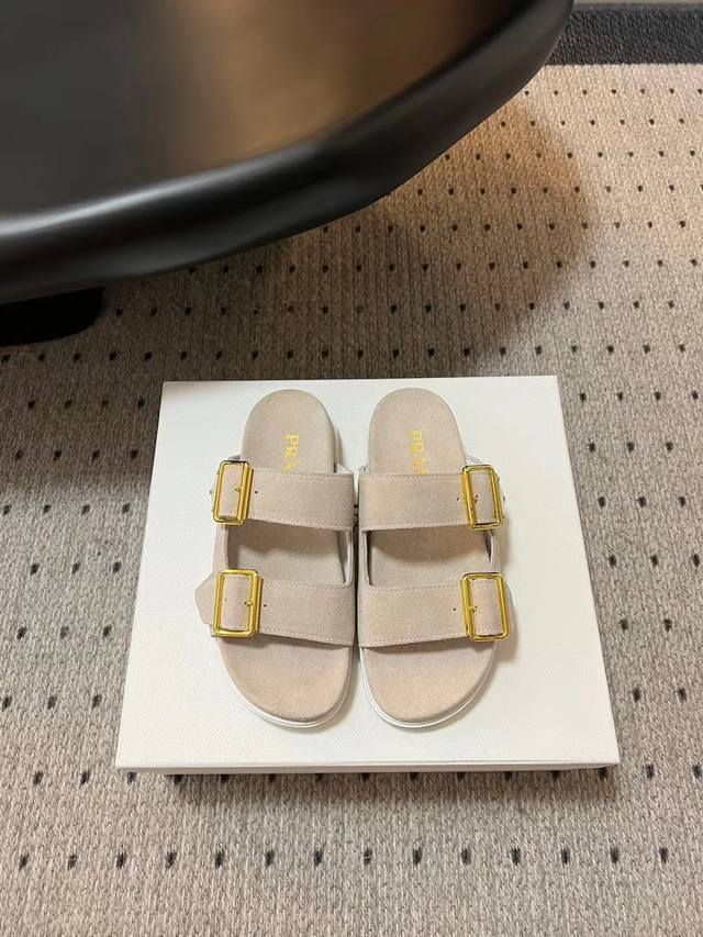 Prad* Quilted Leather Sandals. Classic Design, Timeless Elegance. When Choosing