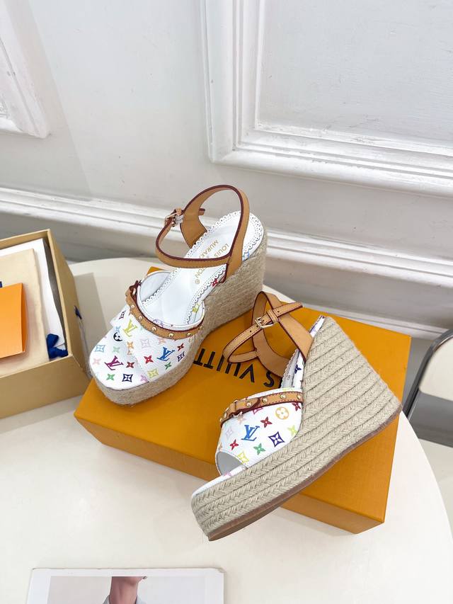 12Cm Platform Lv Louis Vuitton 25 2025 Spring/Summer New Arrival Top-Tier Versio