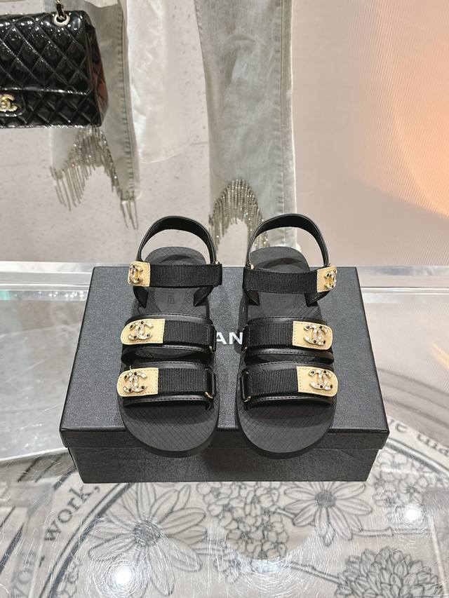 Latest Seasonal Essential Magic Strap Sandals Original Custom-Made Cowhide Mater