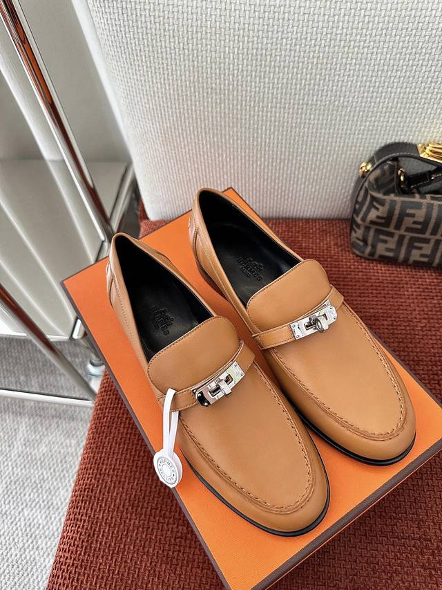 Guangzhou-Made * Destin Retro Kelly Buckle Loafers | Authentic Purchase, Premium