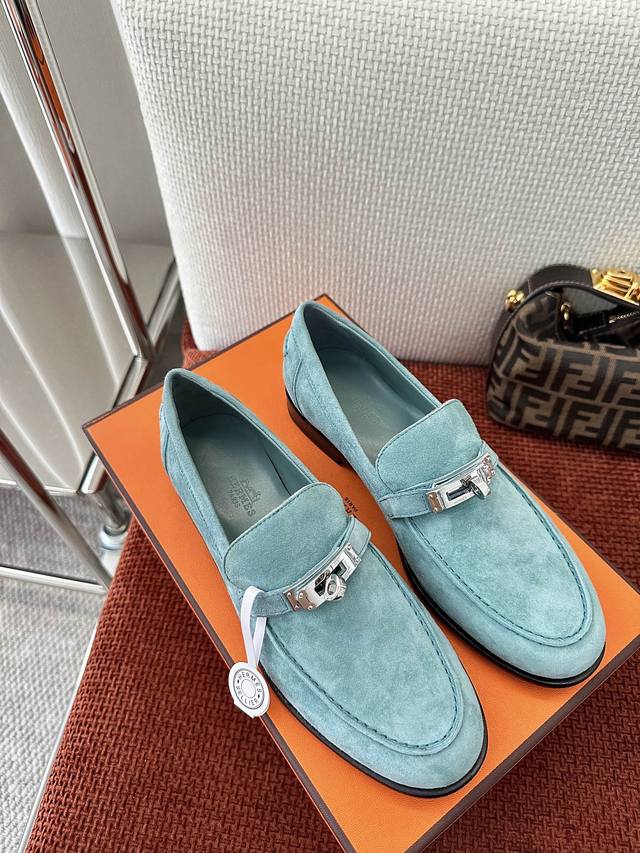 Made In Guangdong * Destin Retro Kelly Buckle Loafer | Authentic Imported - Wate