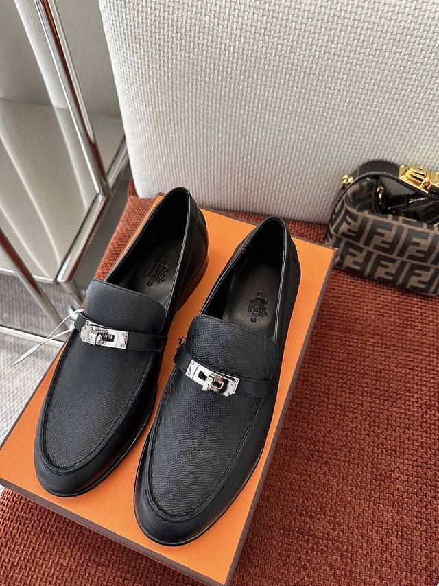 Made In China * Destin Retro Kelly Buckle Loafer | Authentic Imported - Epsom Bl