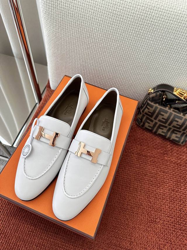 Made In Guangdong * Paris Retro H-Buckle Loafer | Authentic Purchase, Resale Gra