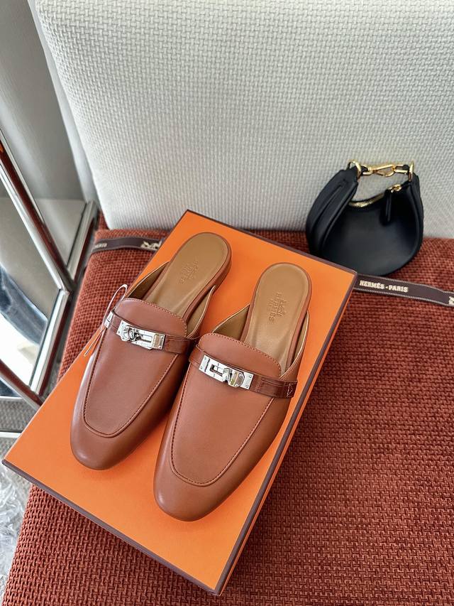 Made In Guangdong * Classic Kelly Buckle Oz Mule Shoes | Authentic Purchase, Res