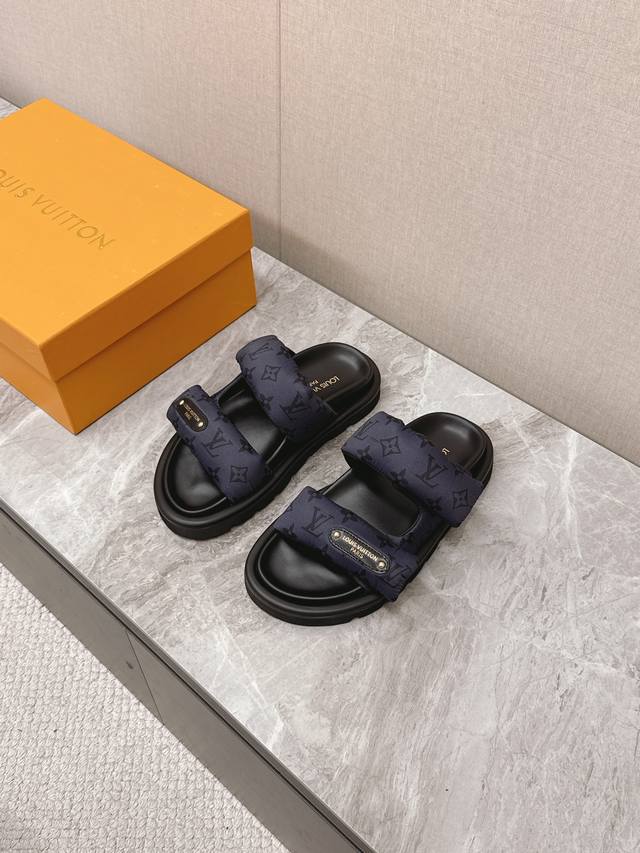 Louis Vuitton Slippers New Arrivals! Bs-Level Authenticity! Exuding Luxury And S